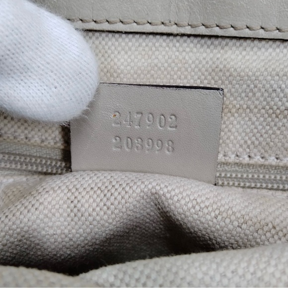 Gucci Hand Bag Brown Canvas - Picture 9 of 9